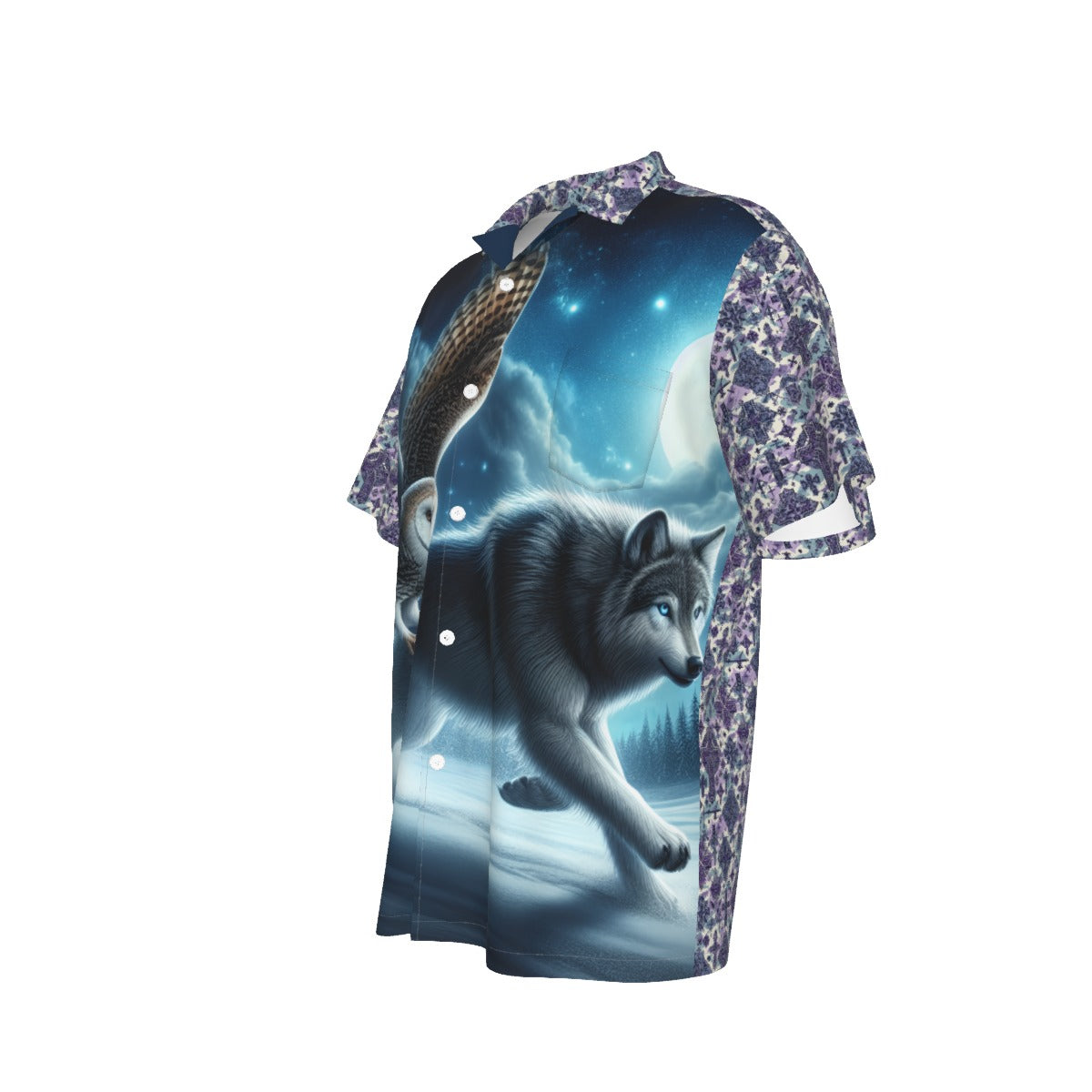 Men's Hawaiian Shirt With Pocket