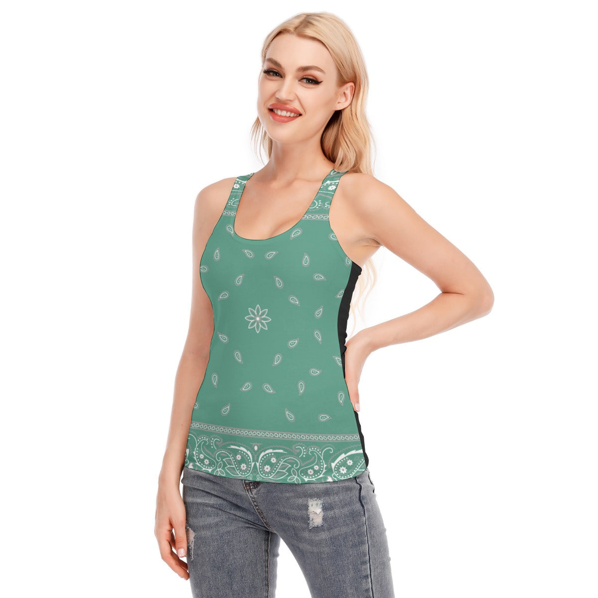 Women's Racer Vest | 190GSM Cotton