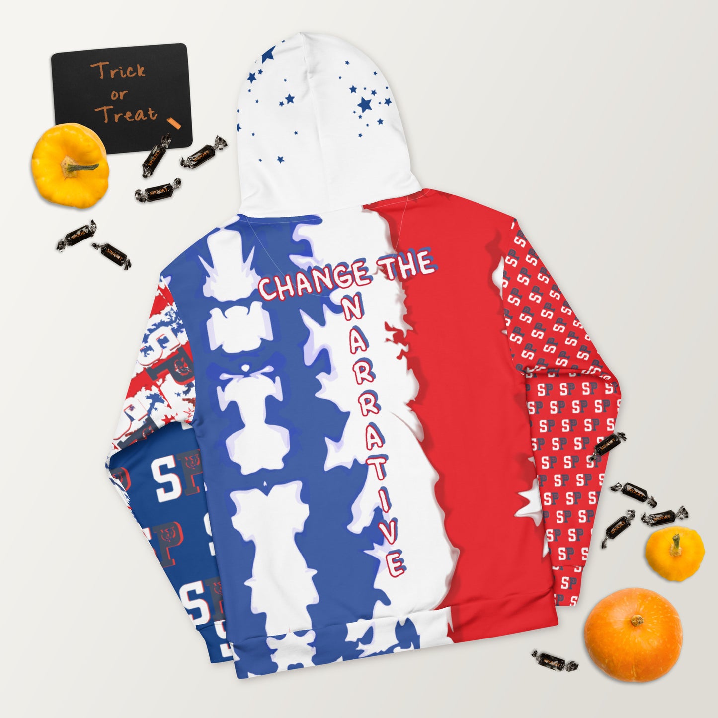 Red White Blue Hoodie