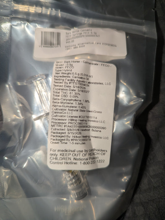 My First Experience With FECO at Kentucky Alternative Care