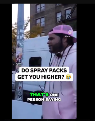 The Epidemic in The Smokers Community- Spray Packs