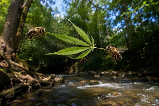 Did You Hear The Bees Like Weed?