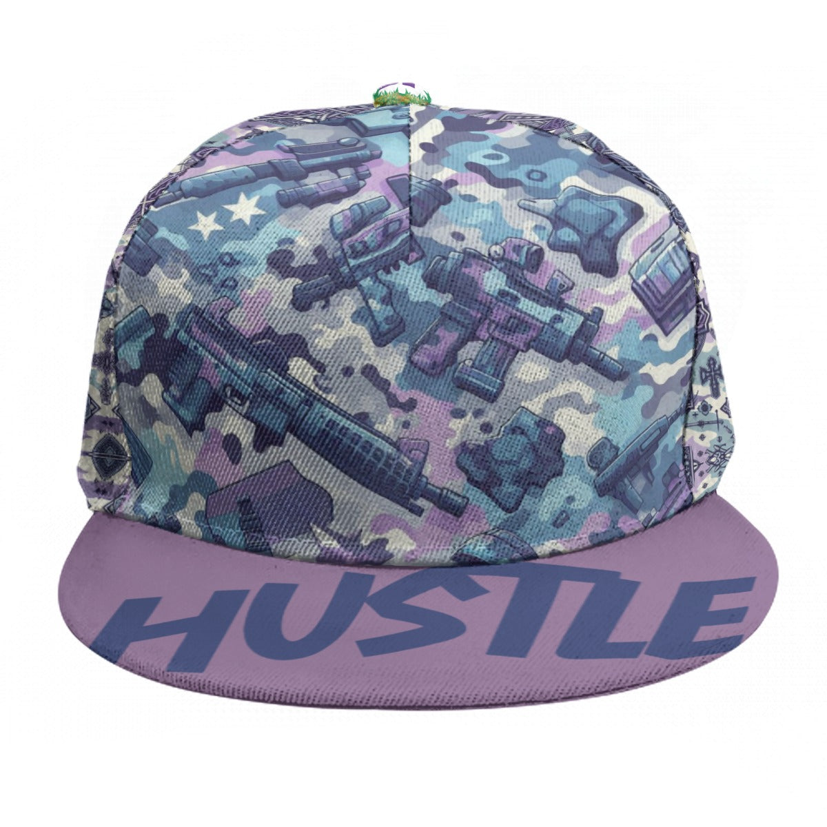 Baseball Cap With Flat Brim