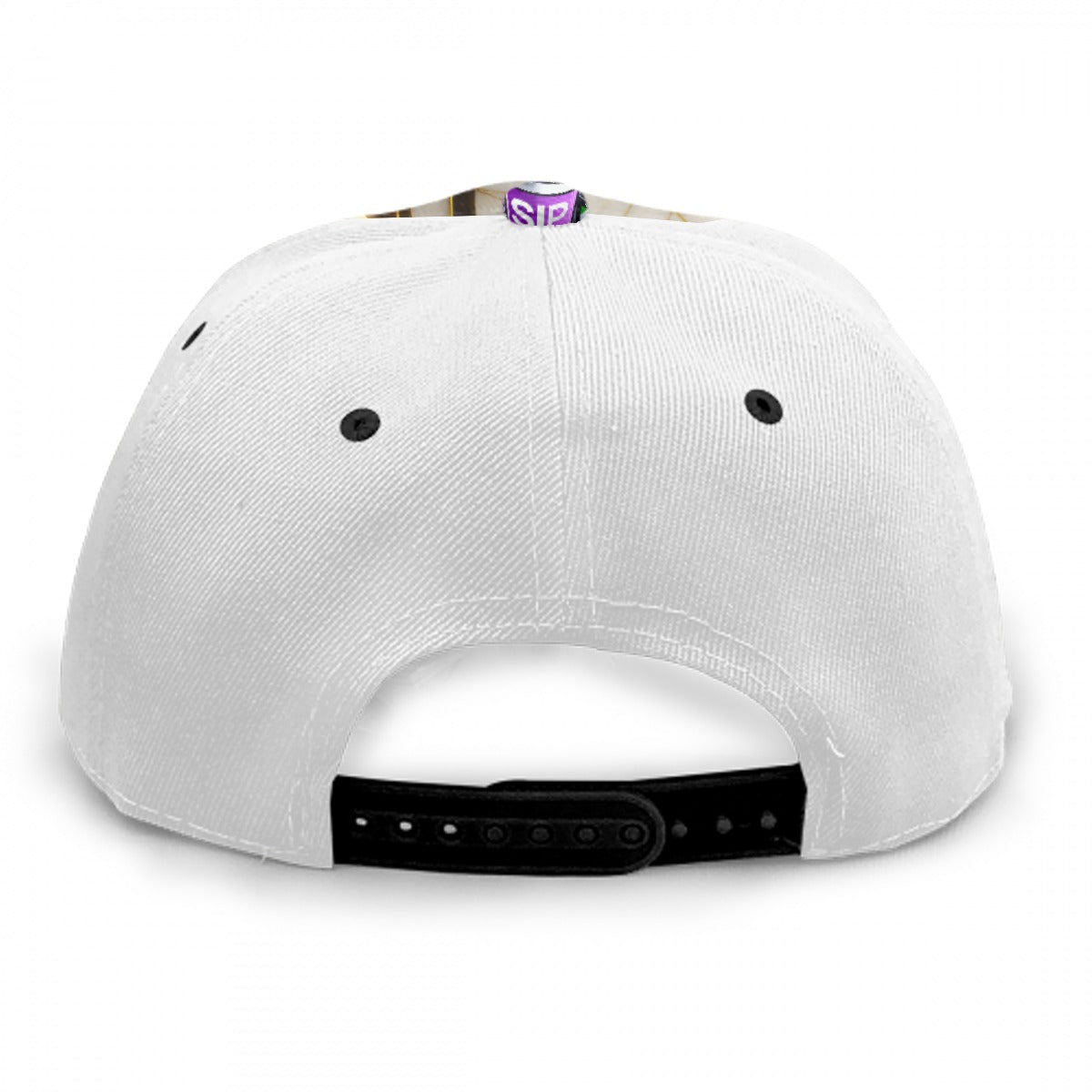 Baseball Cap With Flat Brim