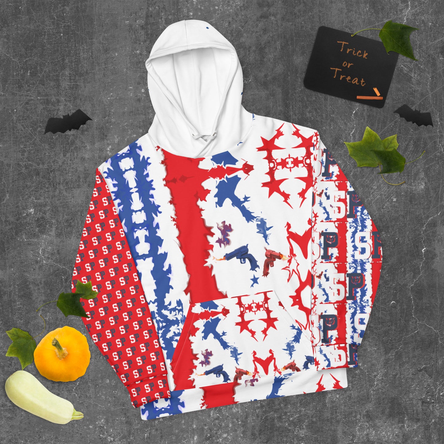 Red White Blue Hoodie