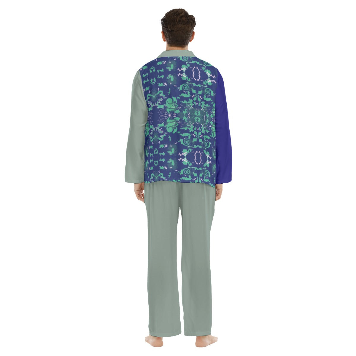 Men's Lapel Pajama Set