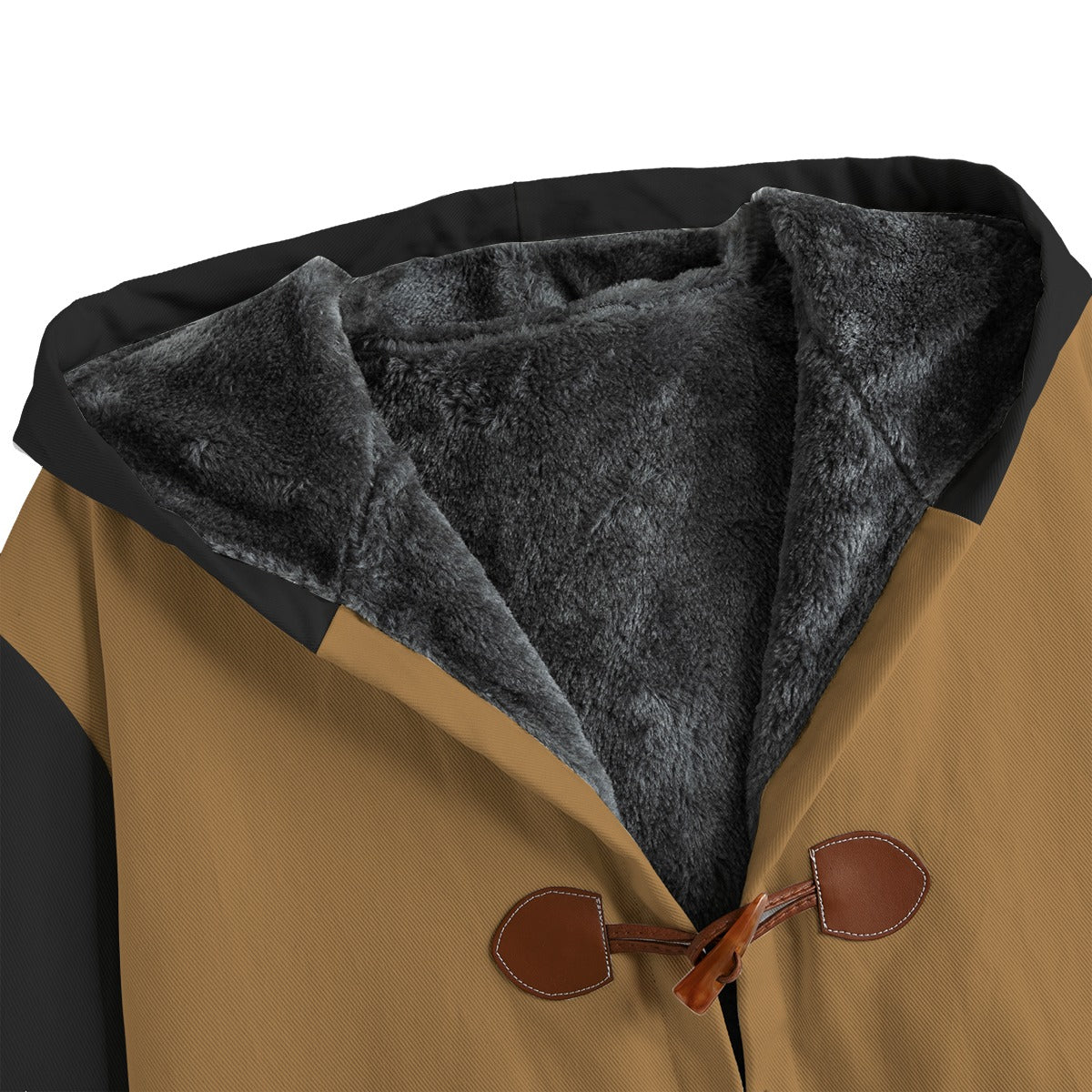 Men's Insulated Canvas Button Fleece Windbreaker