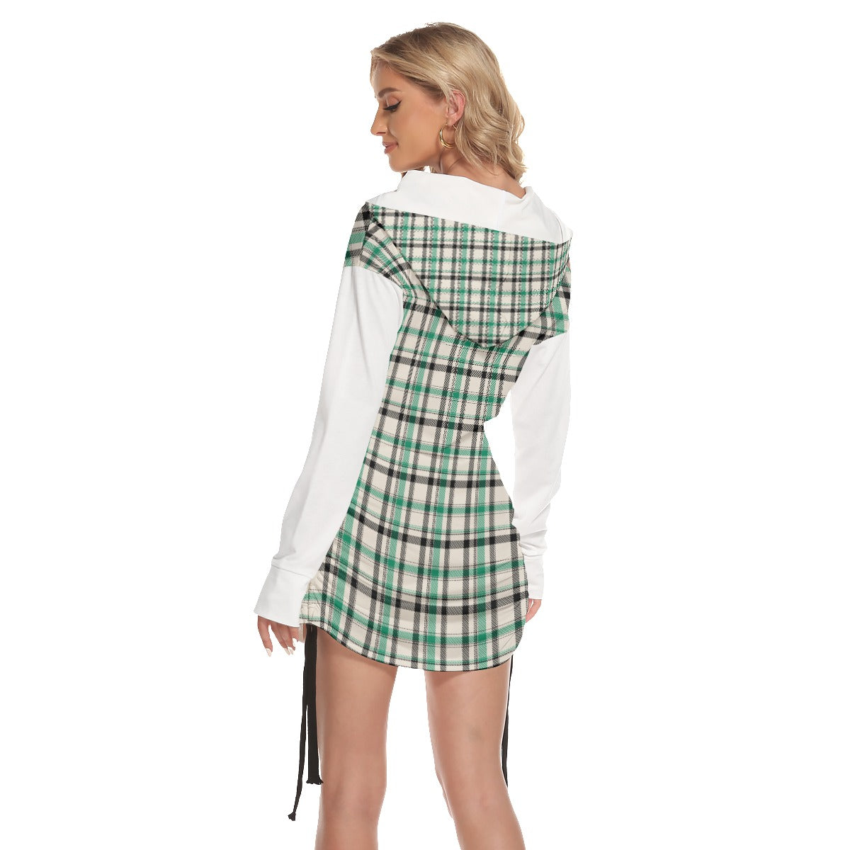 Women's One-shoulder Dress With Waist Shirring