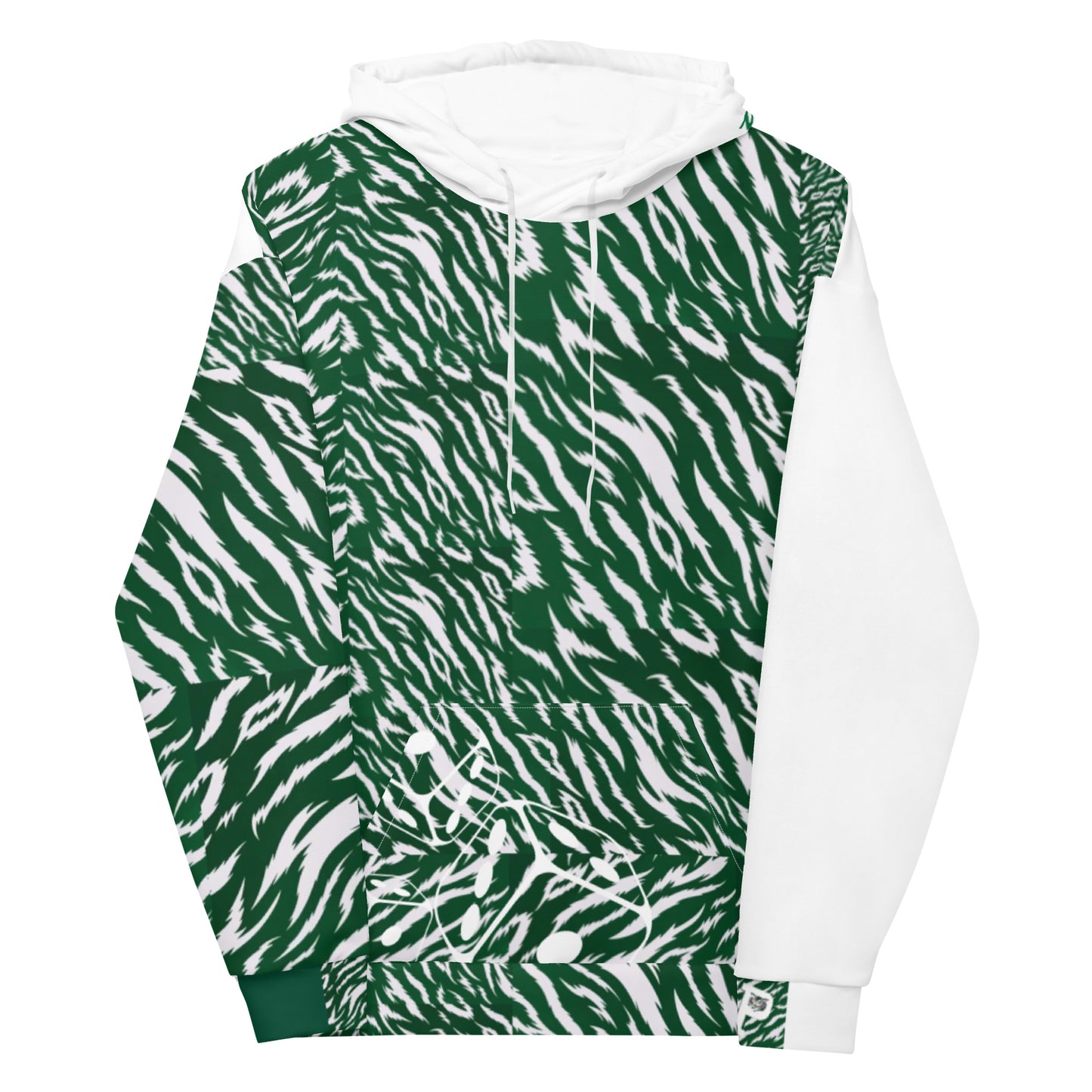 Green Tiger Hoodie Design 1