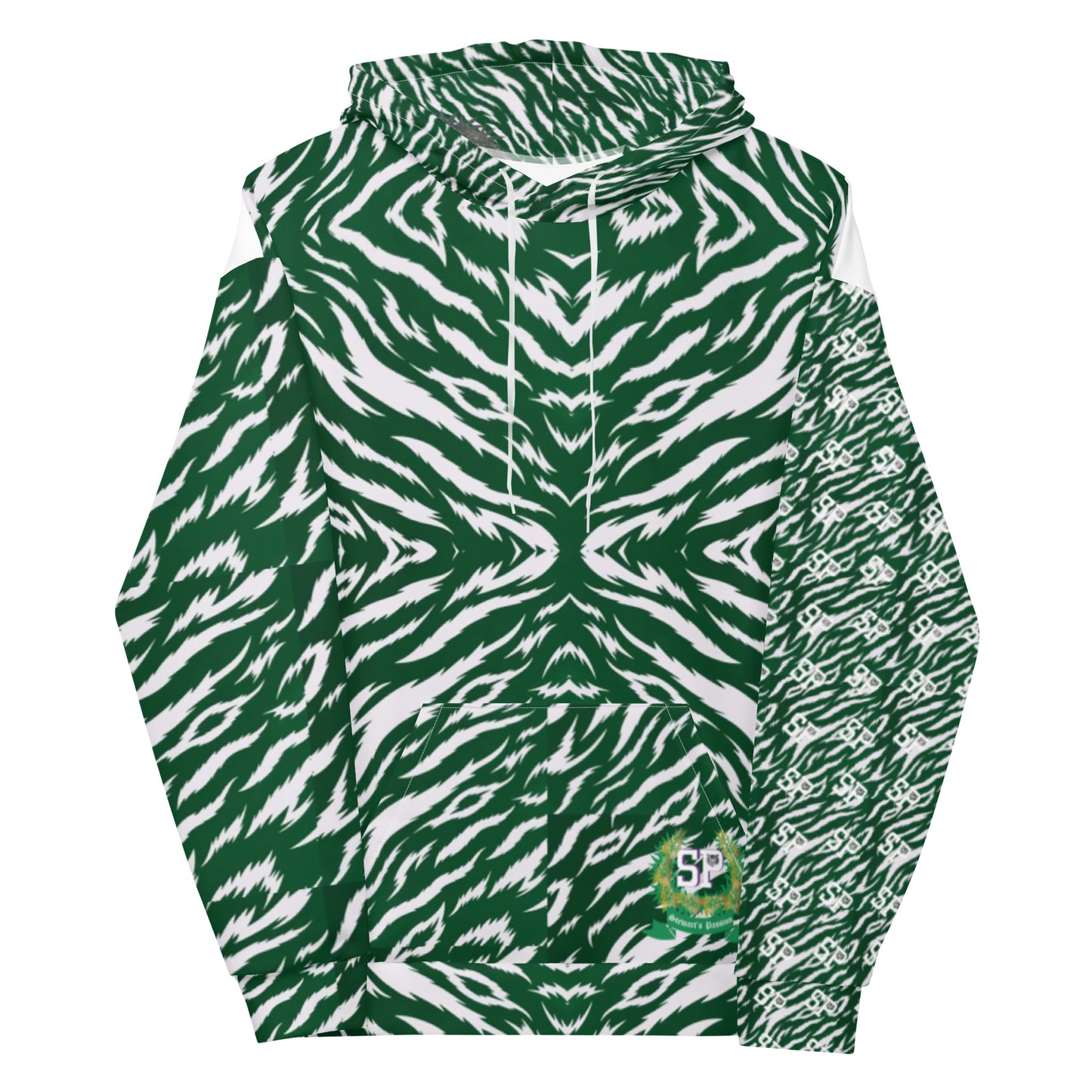 Green Tiger # 2Unisex Hoodie