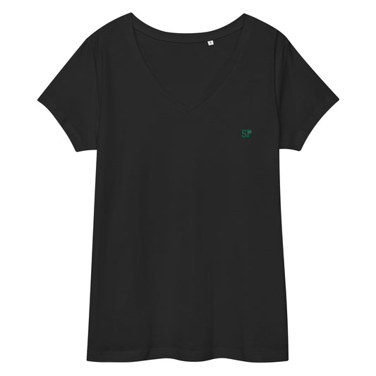 Women’s fitted v-neck t-shirt